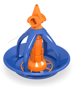 Feed pan cpl TRU PAN aut. dia 45.0 - preparatory -> 25kg